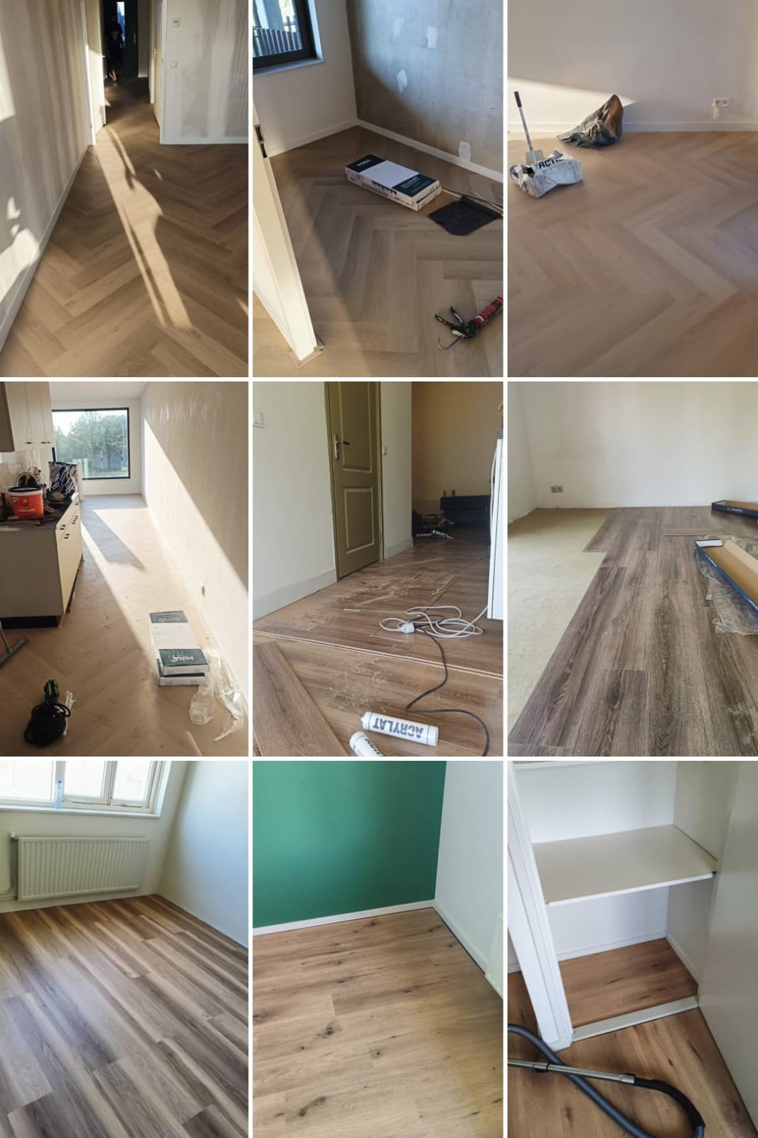 laminaat leggen Klik pvc visgraat, Huis en Inrichting, Ophalen of Verzenden