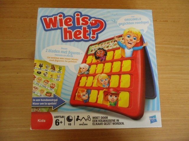 Wie is het?, Een of twee spelers, Ophalen of Verzenden, Zo goed als nieuw