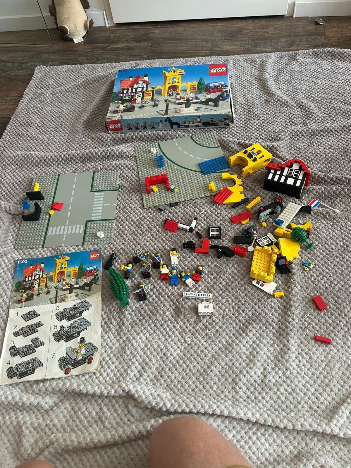 Lego 1592 met doos, Ophalen of Verzenden, Zo goed als nieuw