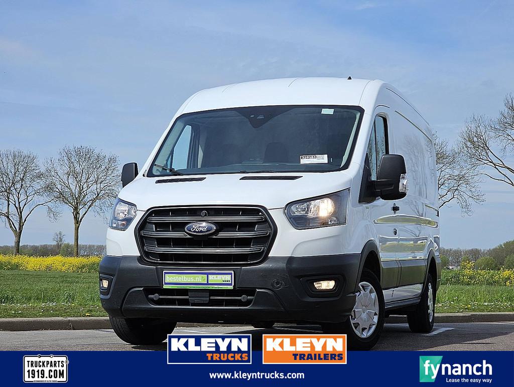 FORD TRANSIT 2.0 l2h2 airco trekhaak, Auto diversen, Schadeauto's, Overige carrosserieën, Wit, Ford, Handgeschakeld