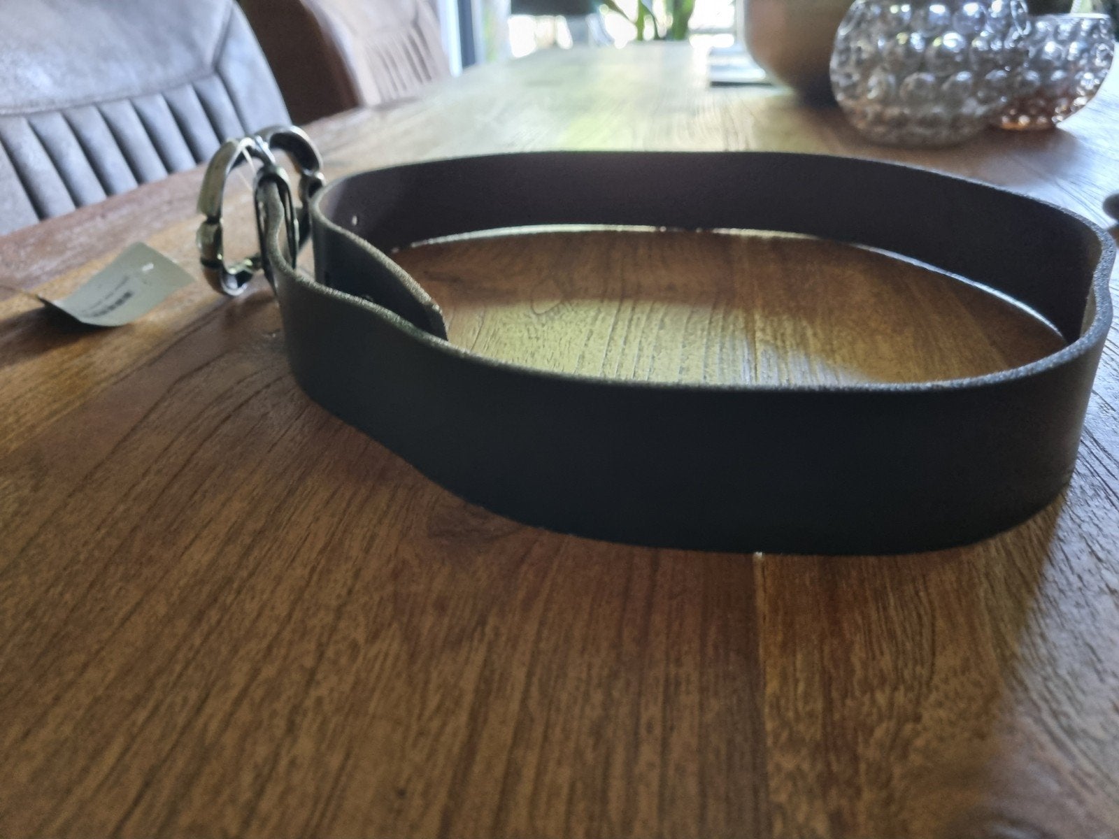 NIEUW! Lenny Laurence Leren Riem, Kleding | Dames, Lenny Laurence, Echt leder, Heupriem, Ophalen of Verzenden