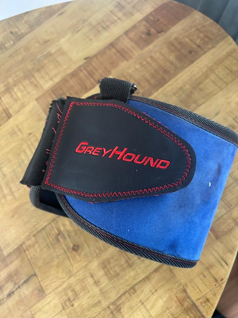 GreyHound Ribprotector Karting Maat S - Blauw, Sport en Fitness, Karting, Ophalen, Gebruikt, Kleding of Schoenen