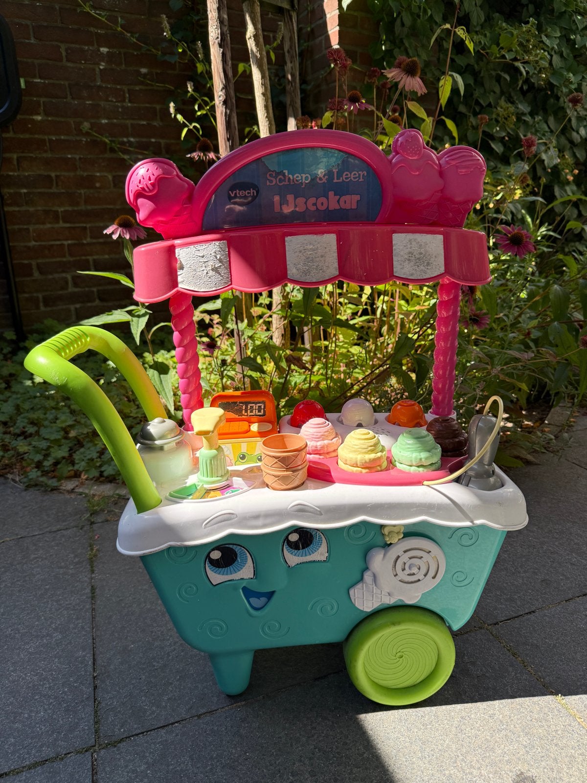 VTech Schep & Leer IJscokar - Geluid werkt niet, Kinderen en Baby's, Speelgoed | Overig, Ophalen, Gebruikt, Jongen of Meisje