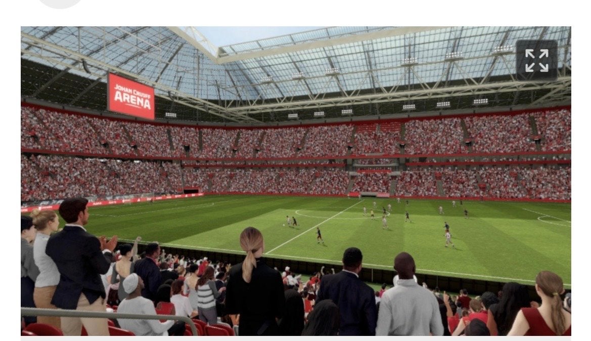 Ajax ticket conference league lange zijde, Eén persoon