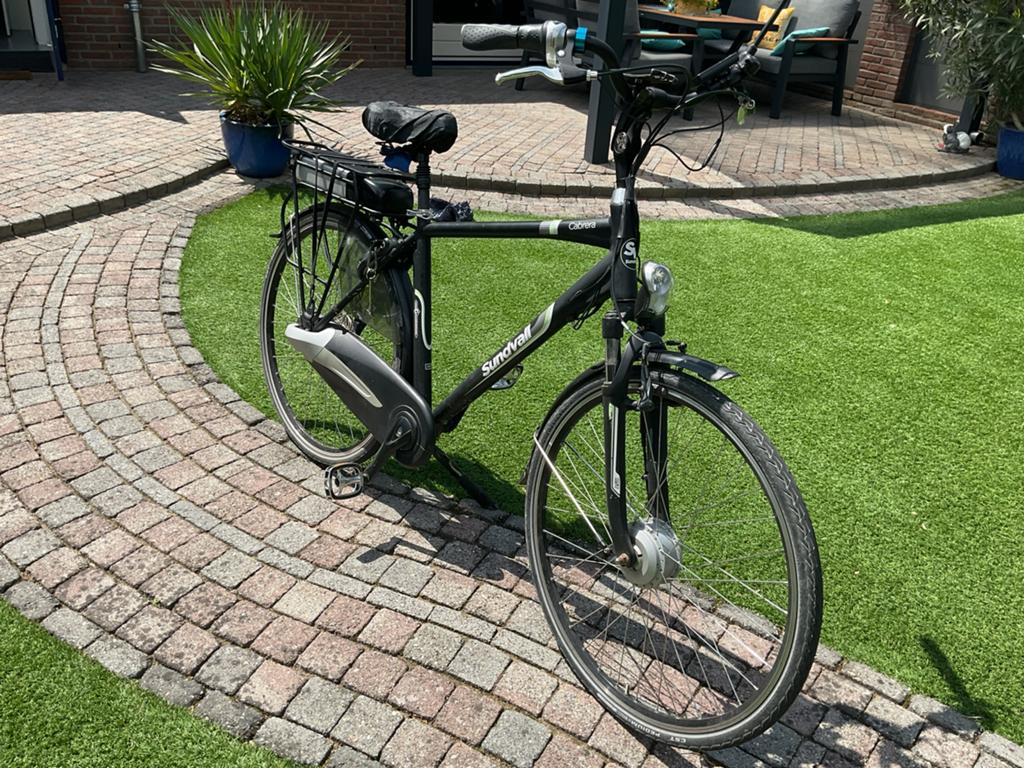 Electrische heren- en damesfiets van Sundvall, Ophalen of Verzenden, Gebruikt, Overige merken
