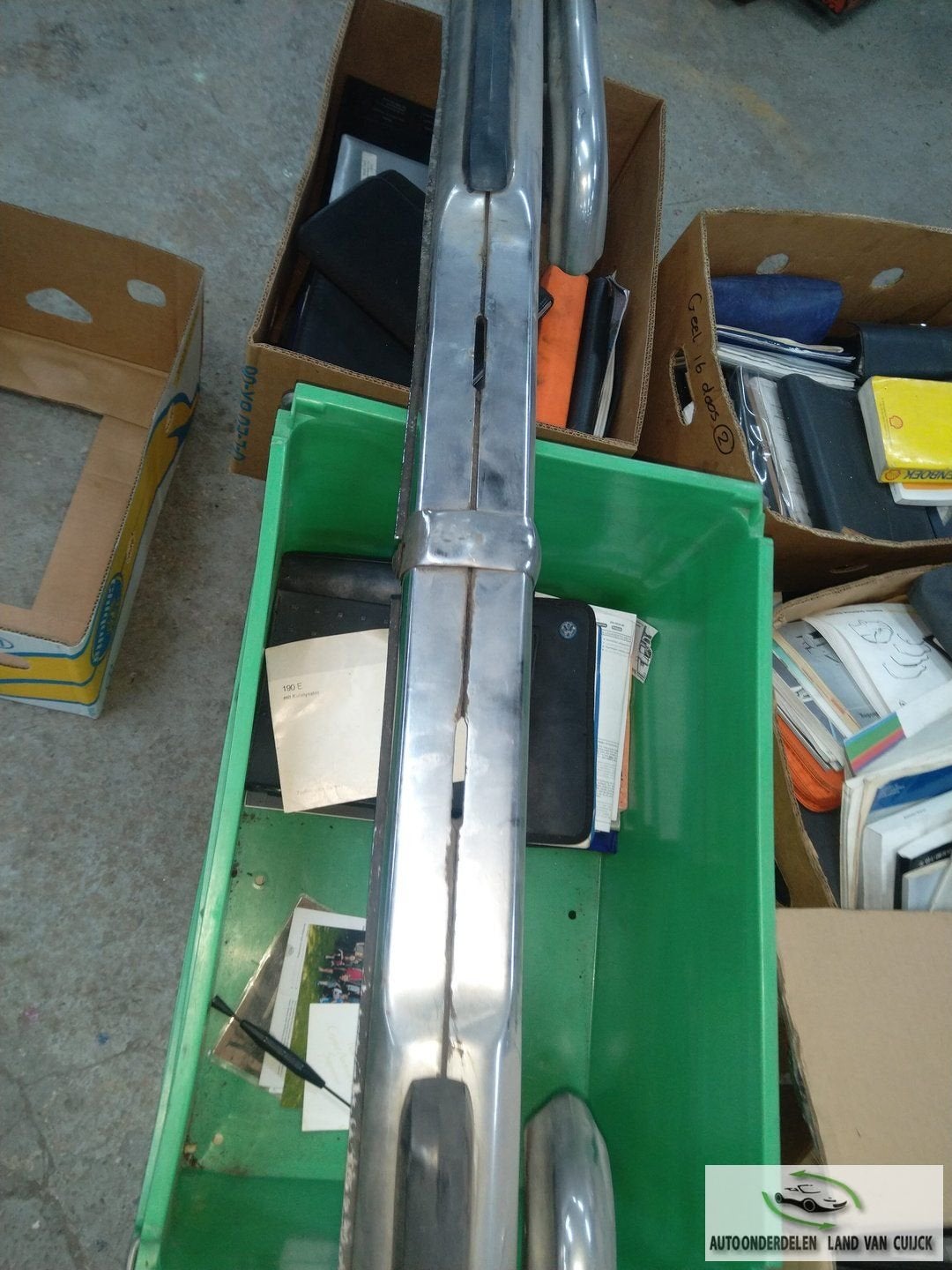 Mercedes w108 voor bumper