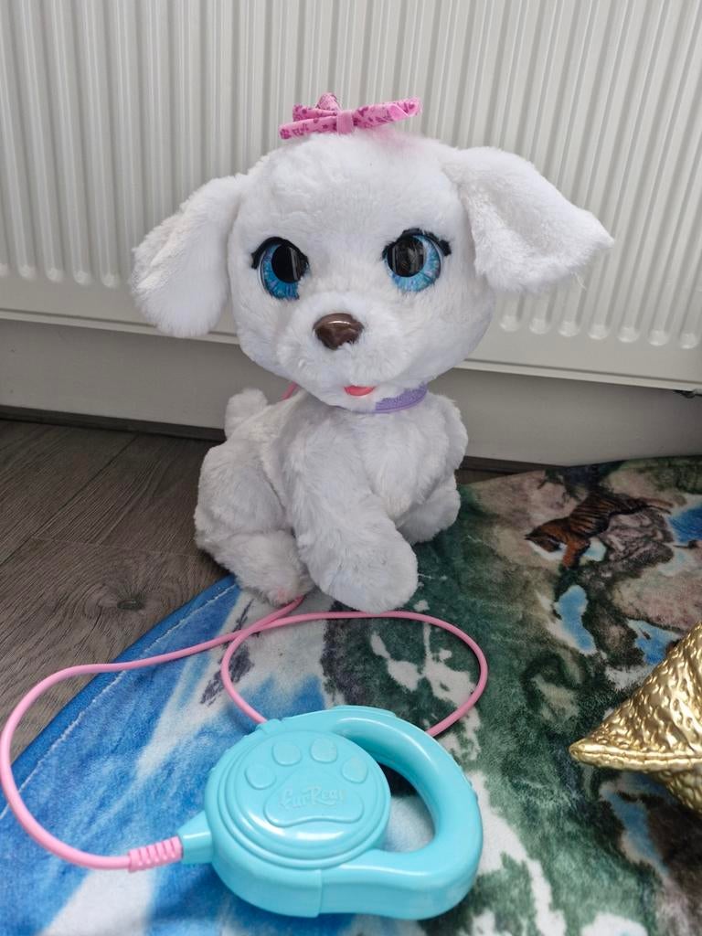 FurReal Friends interactieve hond met riem, Ophalen, Overige merken, Hond, Zo goed als nieuw