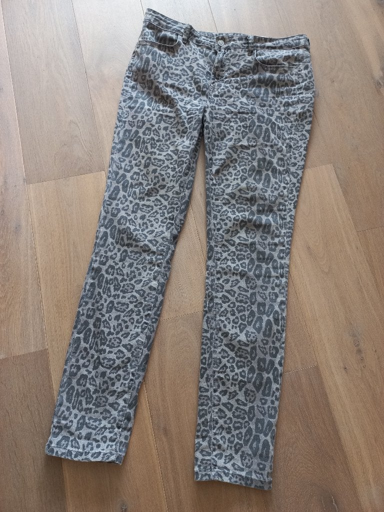 Slim Fitt broek 42, Meerkleurig, Maat 42/44 (L), Ophalen of Verzenden, Zo goed als nieuw