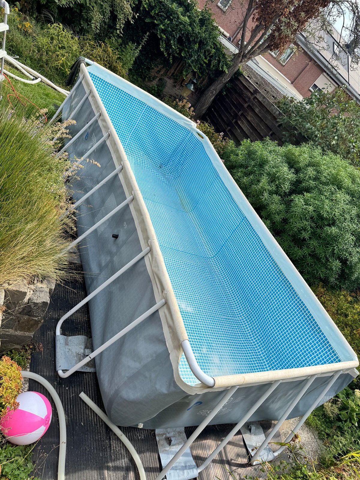 Gratis zwembad inc pomp, Tuin en Terras, Zwembaden, Ophalen, Gebruikt, Minder dan 80 cm, Minder dan 200 cm