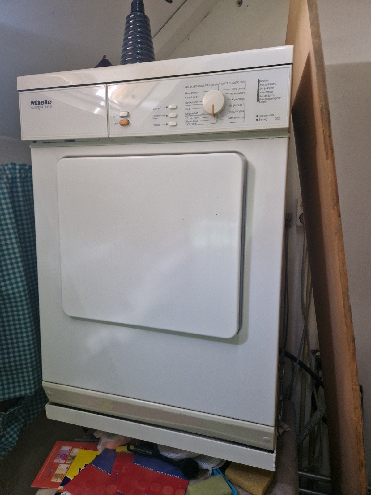 Miele T478G droger op gas, Witgoed en Apparatuur, Wasdrogers, Ophalen, 6 tot 8 kg, Gebruikt, Overige typen