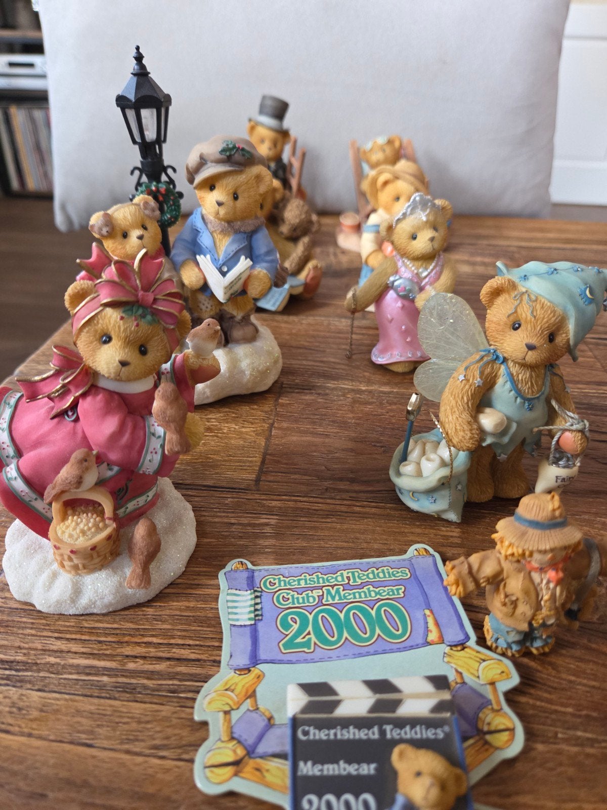 Grote collectie Cherished Teddies beeldjes, Ophalen of Verzenden, Gebruikt, Beeldje, Cherished Teddies