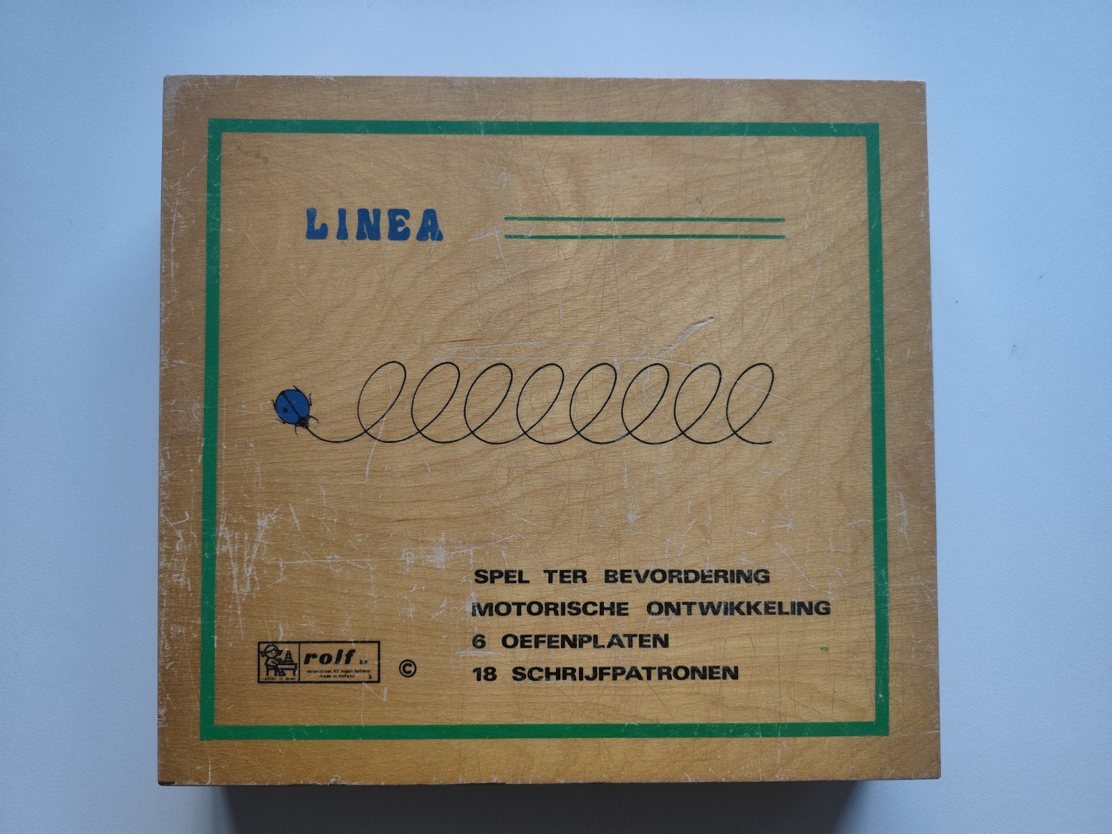 Rolf Linea Spelkist Voorbereid schrijven motorische. ontwikk, Ophalen of Verzenden, Gebruikt, Taal en Lezen