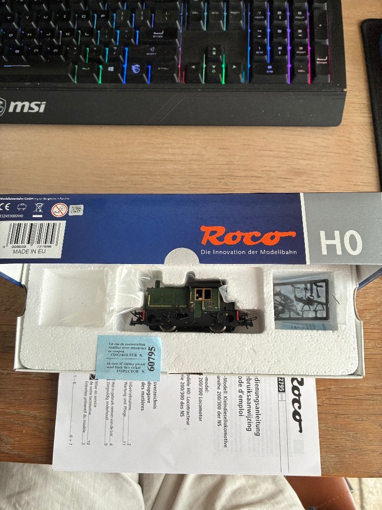Roco SIK, Ophalen, Analoog, Nieuw, Roco