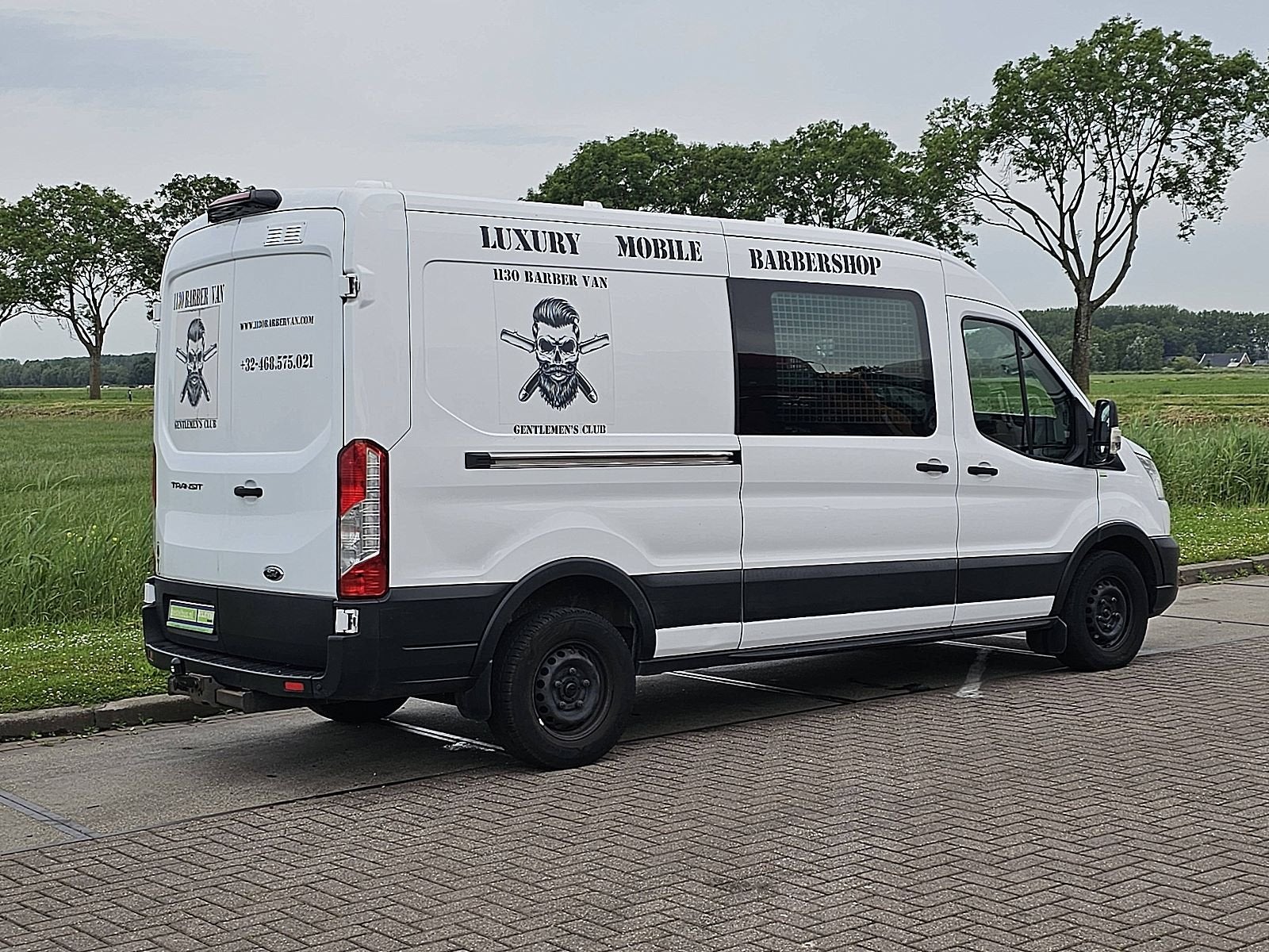 FORD TRANSIT 2.0 l3h2 airco euro6 exp, Gebruikt, Euro 6, Wit, Bedrijf