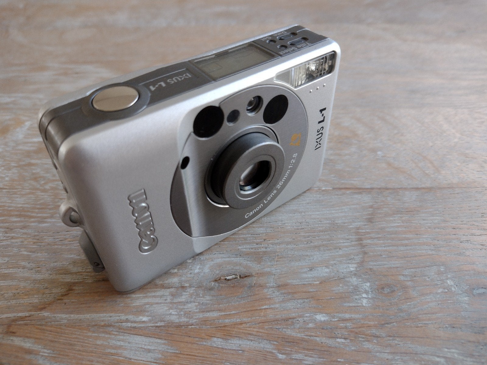 Canon Ixus L-1 analoge fotocamera, Ophalen of Verzenden, Gebruikt, Compact, Canon