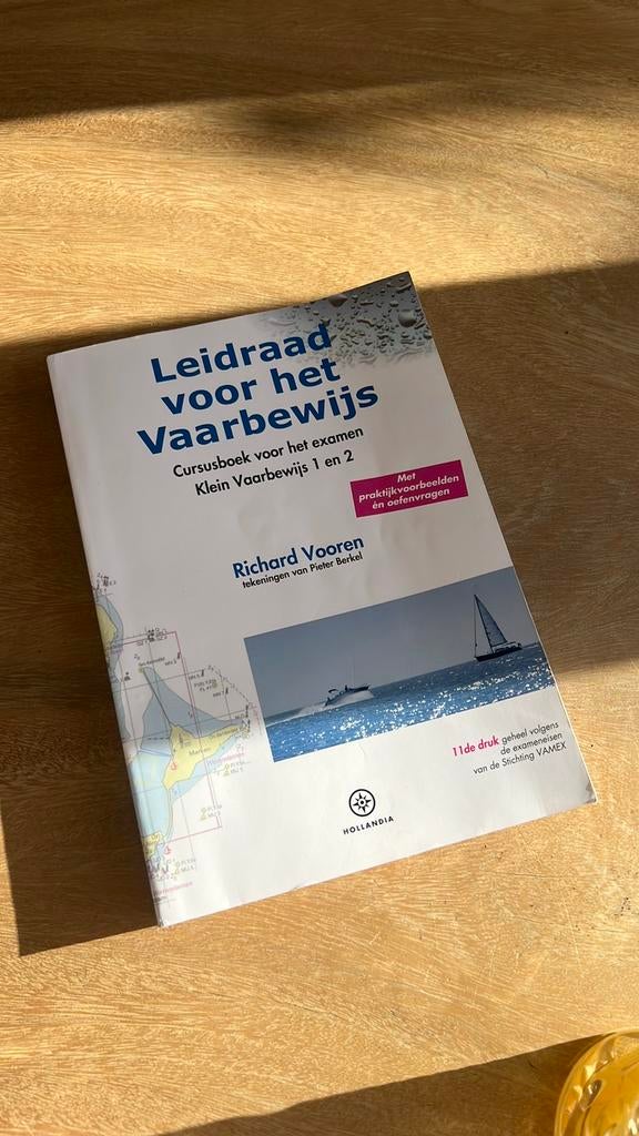 Richard Vooren - Leidraad voor het Vaarbewijs 1&2, 11e druk, Ophalen of Verzenden, Zo goed als nieuw, Watersport en Hengelsport