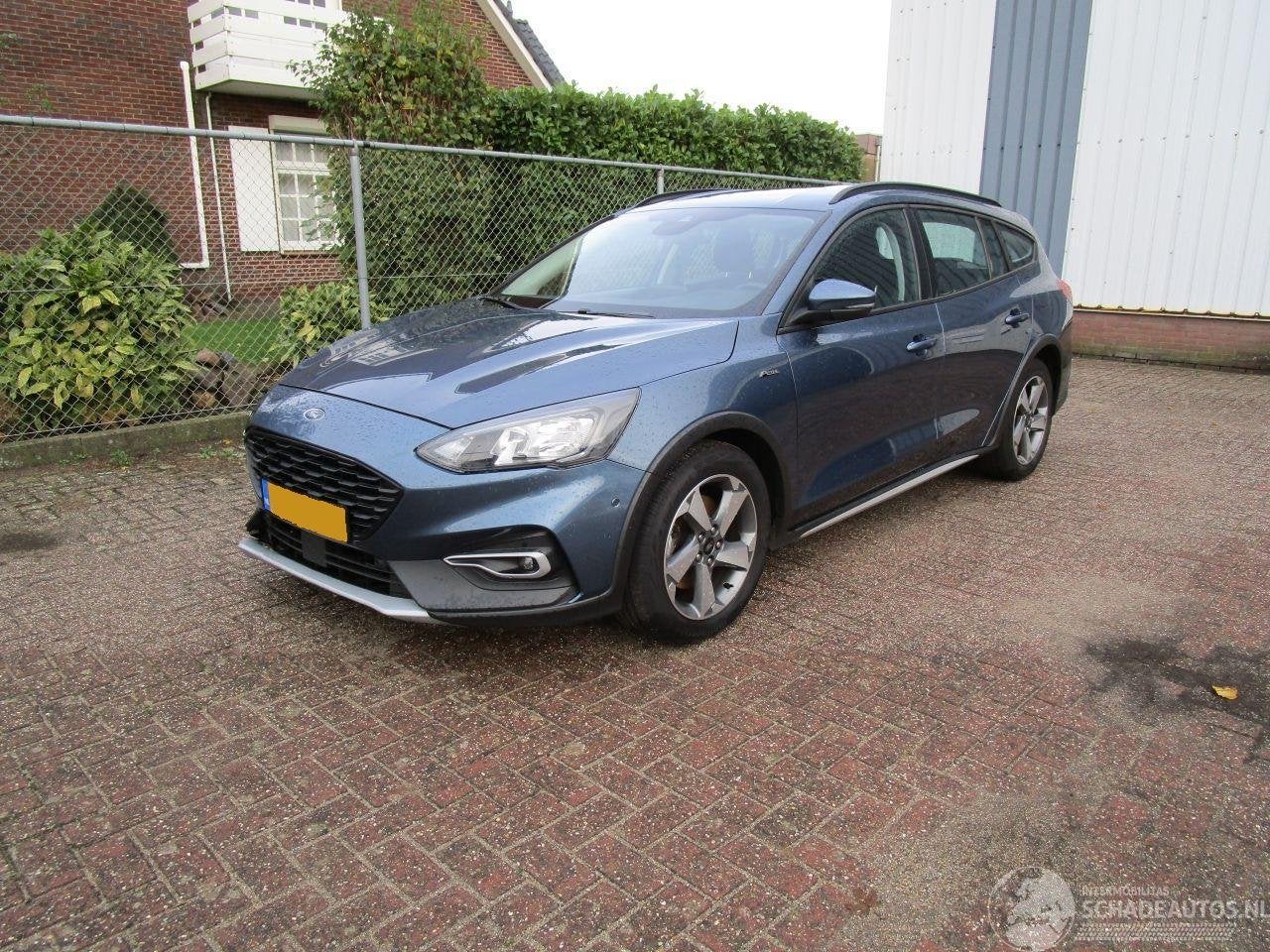 Ford Focus 1.0 Hybride Camera Navi Clima (bj 2020), Auto diversen, Schadeauto's, Overige carrosserieën, Blauw, Handgeschakeld