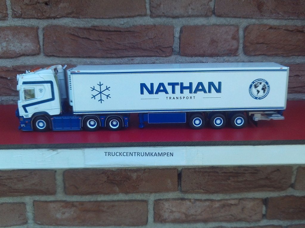 WSI  Scania  R  Highline  van  Nathan  Transport., Ophalen of Verzenden, Nieuw, Bus of Vrachtwagen, Wsi