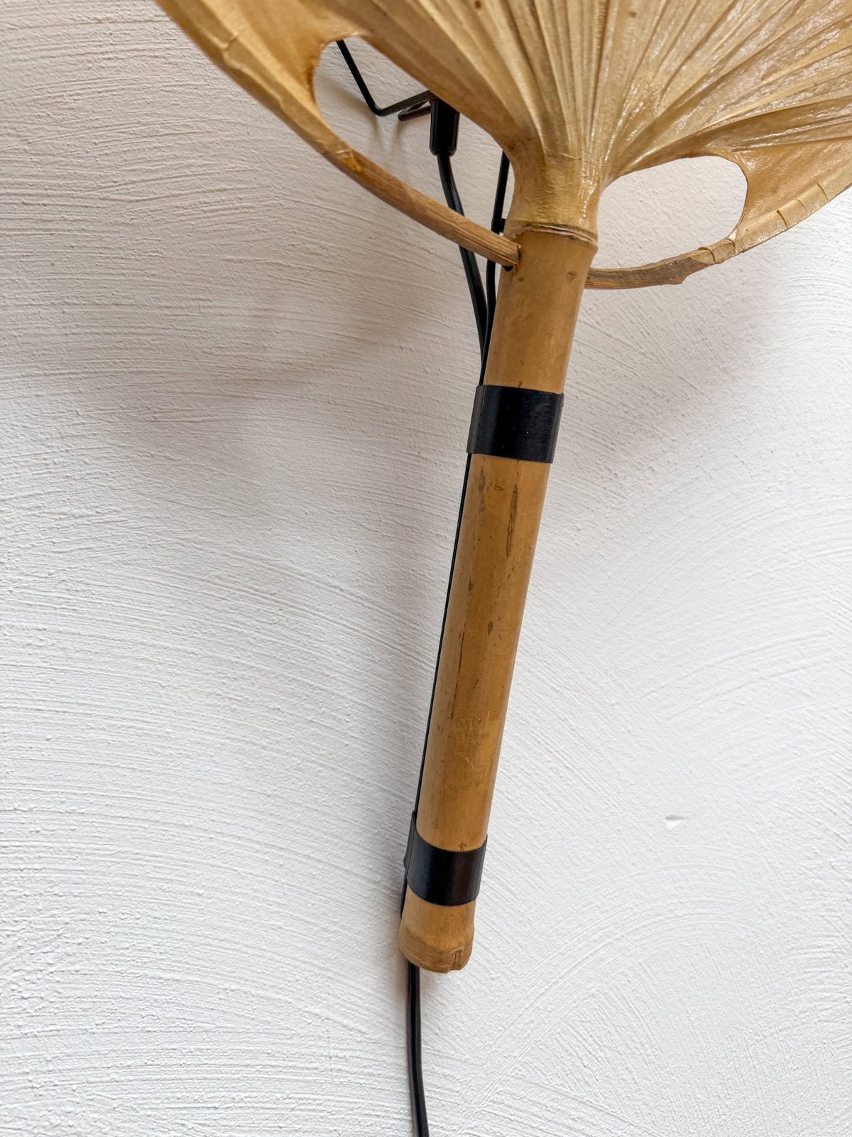 Vintage Uchiwa III Wandlampen Set 2x Ingo Maurer M-Design, Ophalen of Verzenden, Zo goed als nieuw