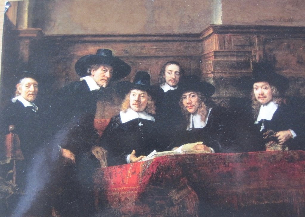 Rembrandt van Rijn - De Staalmeesters - nieuw, Verzamelen, Verzenden, 1980 tot heden, Ongelopen, Overige thema's