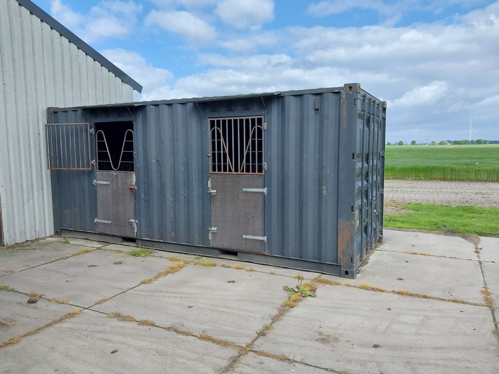 Containerstal, Dieren en Toebehoren, Stalling en Weidegang