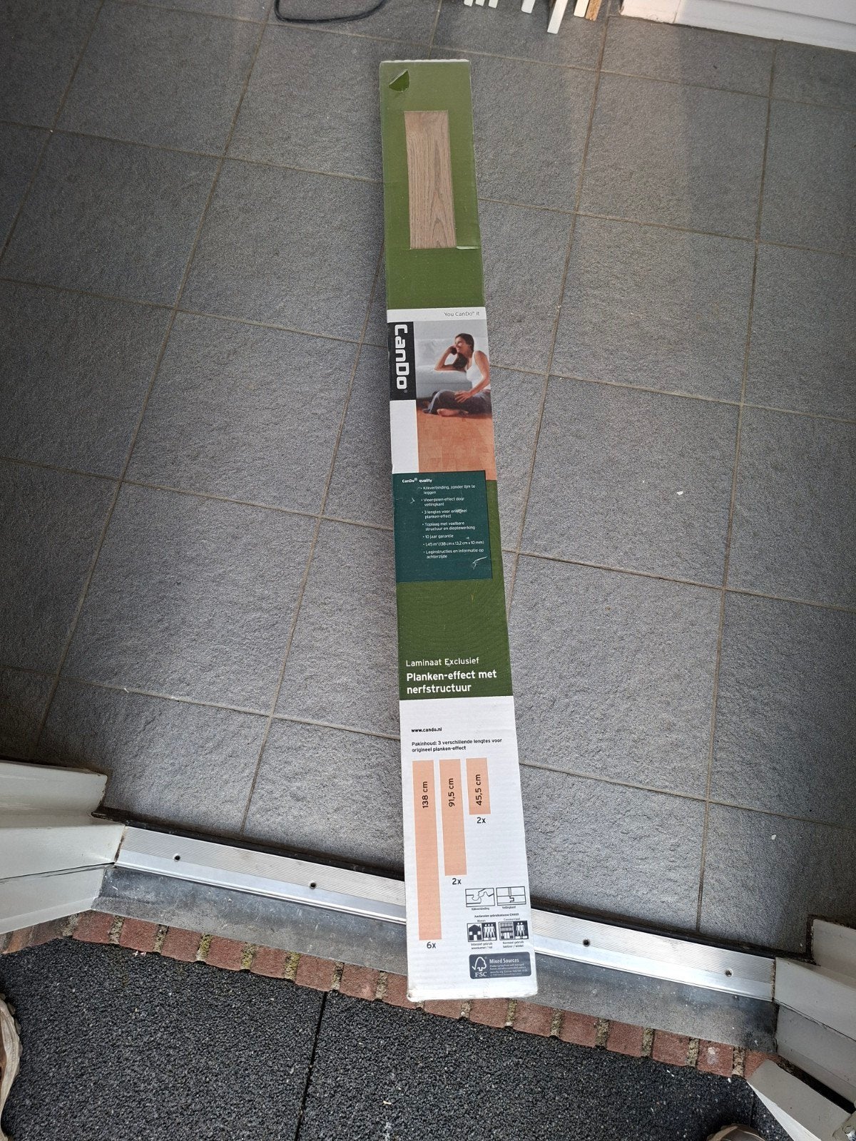 Cando Klik Laminaat Eiche Oak Roble D 640 - Nieuw Pak, Ophalen, 50 tot 150 cm, Nieuw, 10 tot 30 cm