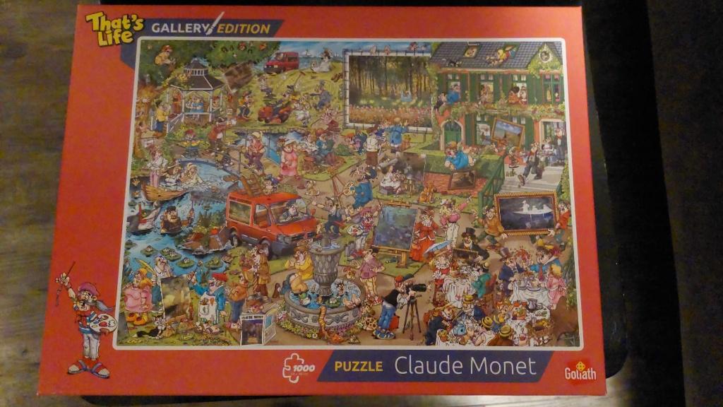 puzzel Monet, Ophalen, 500 t/m 1500 stukjes, Zo goed als nieuw, Legpuzzel