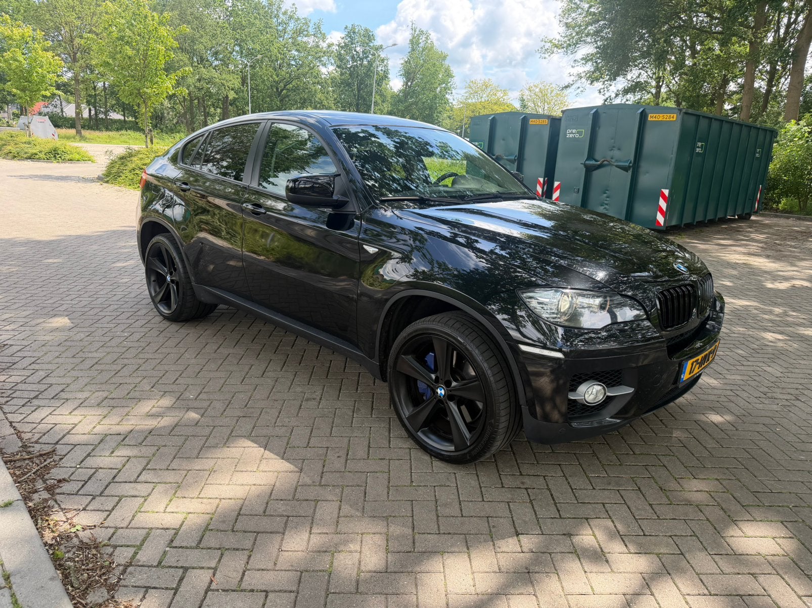BMW X6 4.4 Xdrive 50I AUT 2009 Zwart, Auto's, BMW, Particulier, X6, Benzine, E, SUV of Terreinwagen, Automaat, Origineel Nederlands