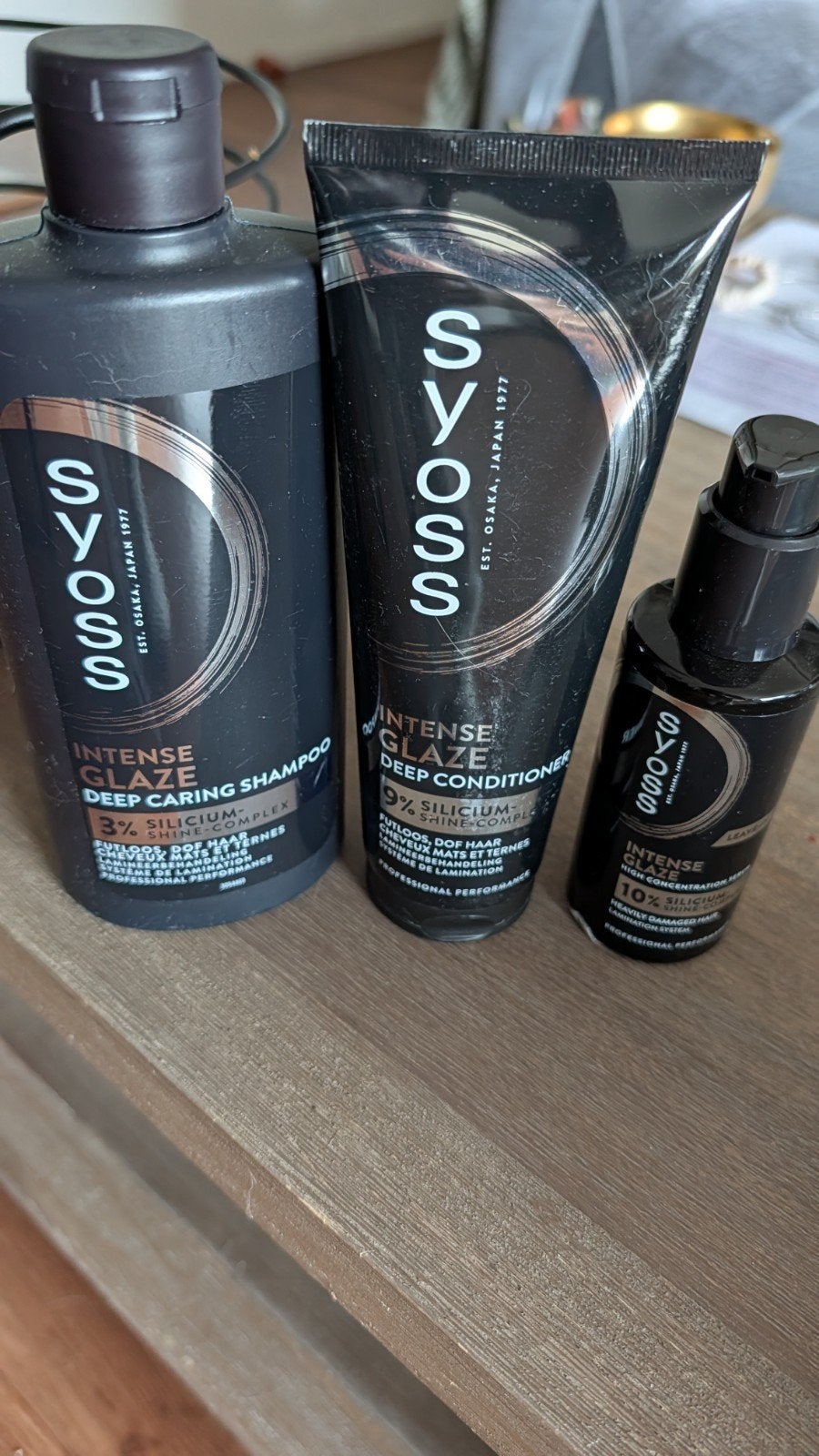 Syoss Intense Glaze Shampoo, Conditioner & Leave-in, Ophalen of Verzenden, Nieuw, Shampoo of Conditioner