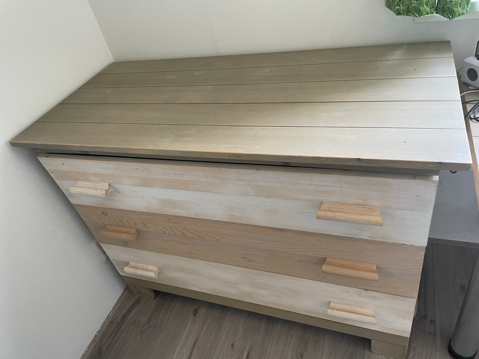 Houten Kinder/Jongeren Meubelset: Bed, Kast & Ladekast, Ophalen, Gebruikt, Jongetje of Meisje