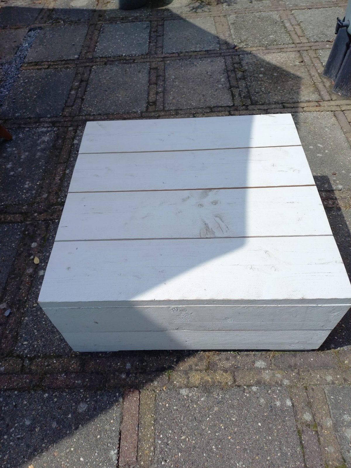 Buiten Salon Tafel  Steigerhout, Ophalen