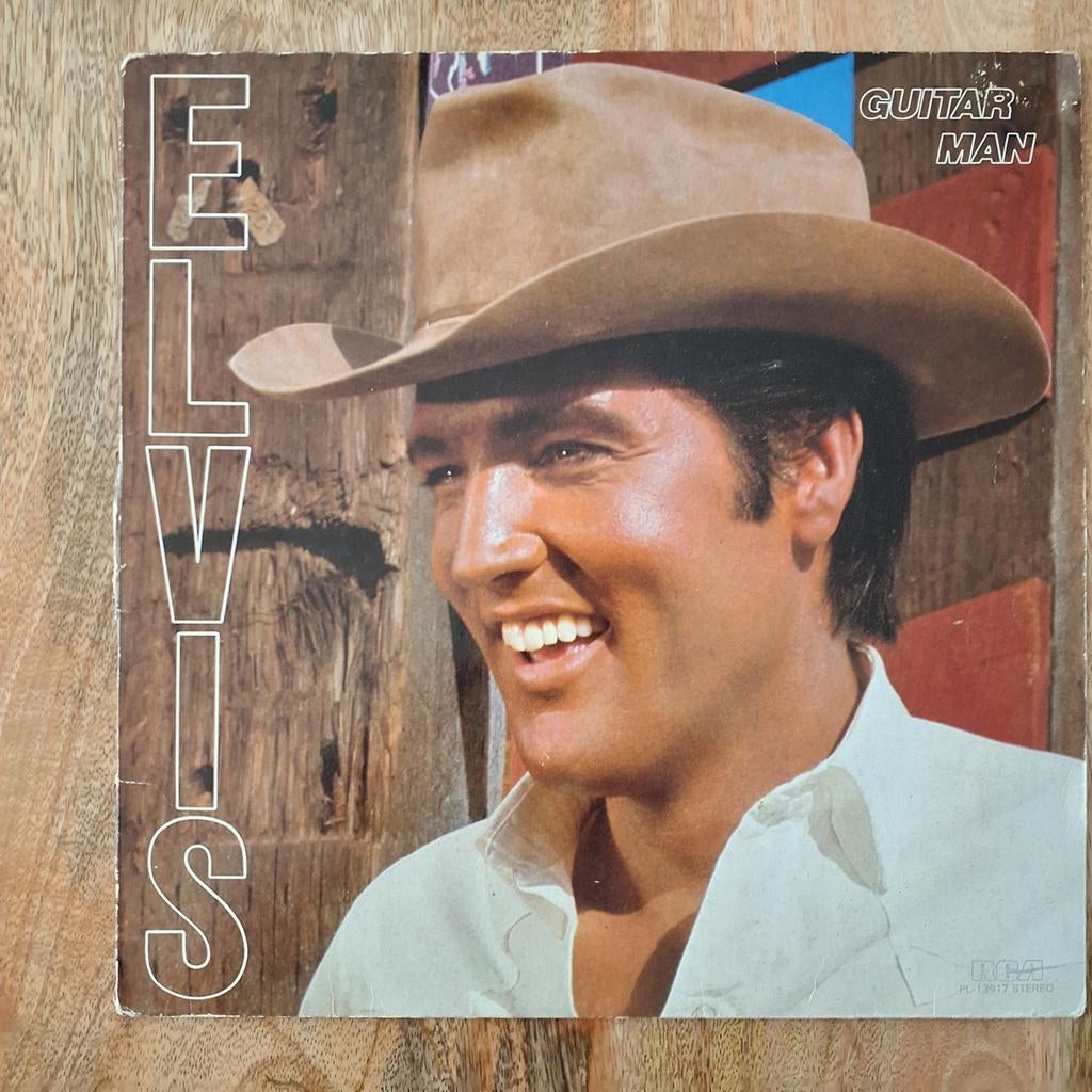 Elvis Presley Guitar Man, Ophalen of Verzenden