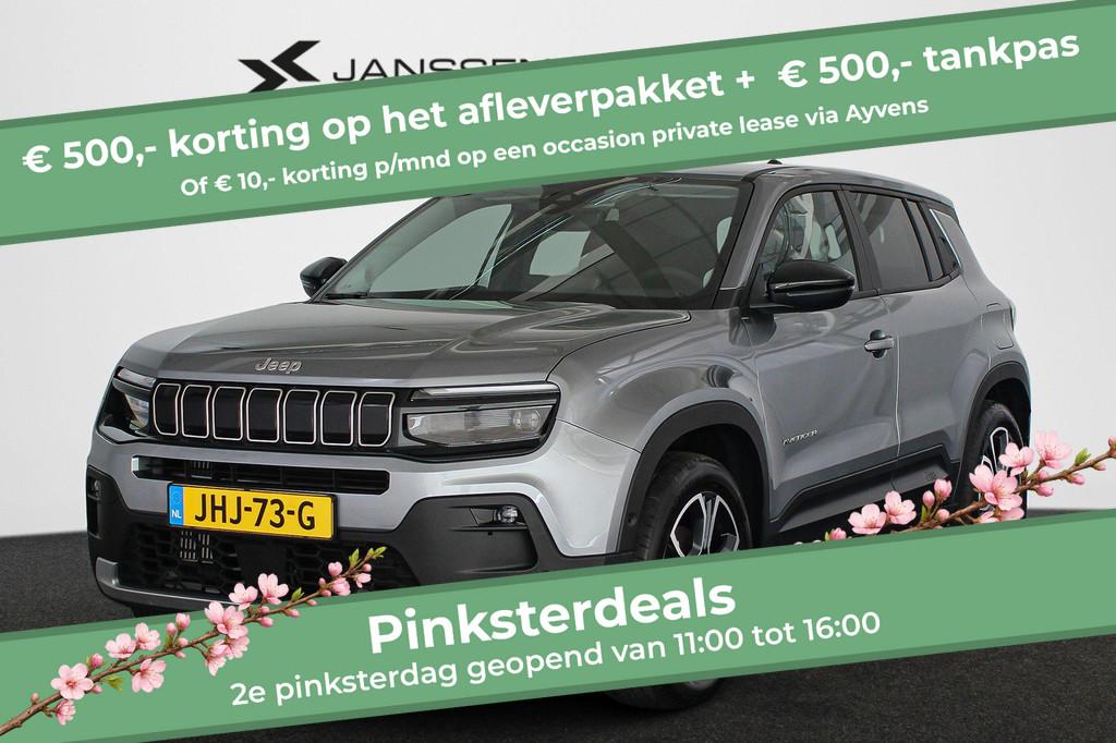 Jeep Avenger 1.2 e-Hybrid Summit Winter Pack Infotainment &, Stof, 1199 cc, 620 kg, Origineel Nederlands