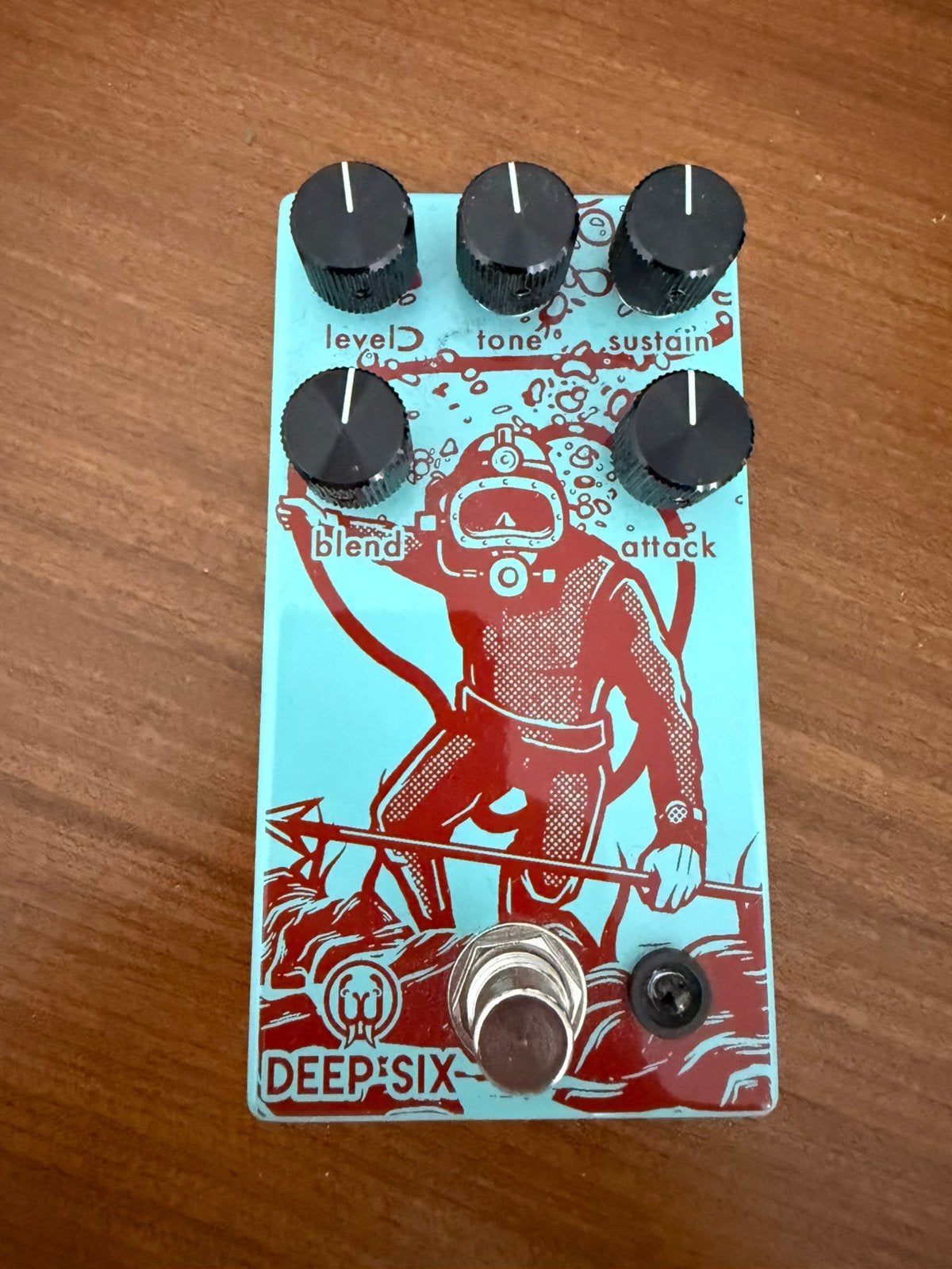 Deep Six compressor pedaal - Walrus Audio, Muziek en Instrumenten, Ophalen of Verzenden, Zo goed als nieuw, Compressor