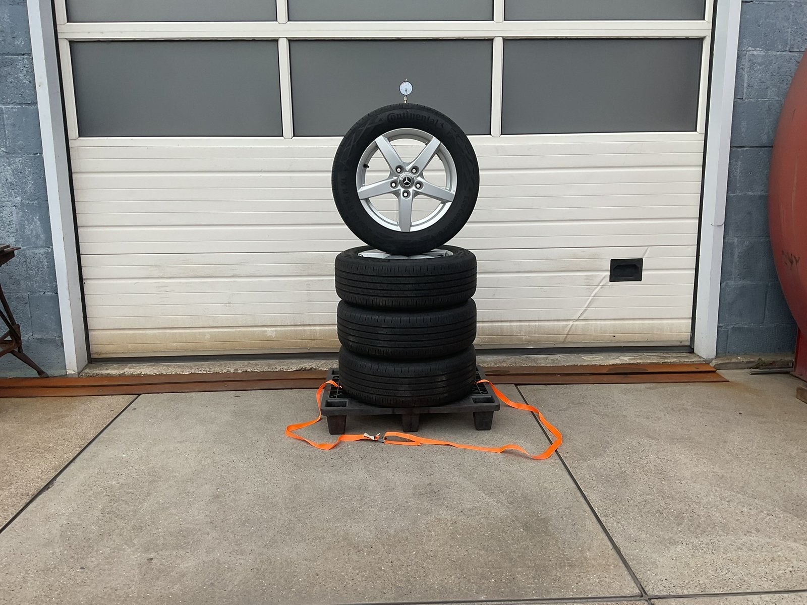 Mercedes - Citan.  Zomerset.  205 - 60 - 16., Ophalen, 16 inch, Banden en Velgen, 205 mm