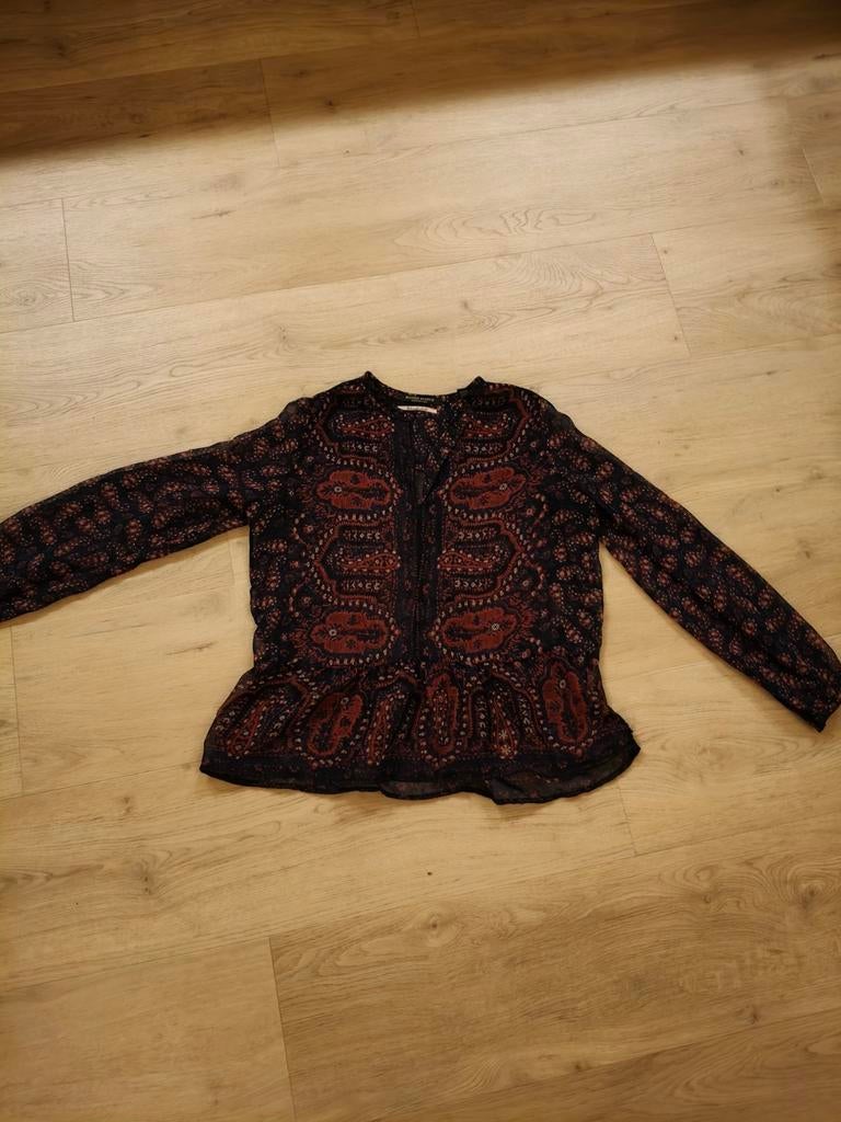 Maison Scotch Wanderlust Paisley Boho Blouse Petite, Kleding | Dames, Overige kleuren, Zo goed als nieuw, Maat 34 (XS) of kleiner