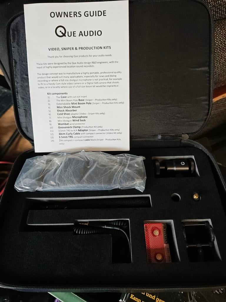 Shotgun microfoon voor video en fotocamera., Ophalen of Verzenden, Nieuw, Video