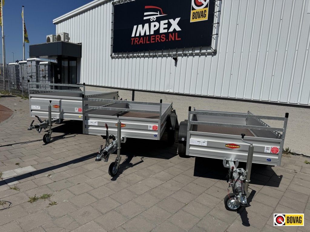 Bij Impex Bockmann diverse geremde enkelas aluminium nieuw!!, Nieuw