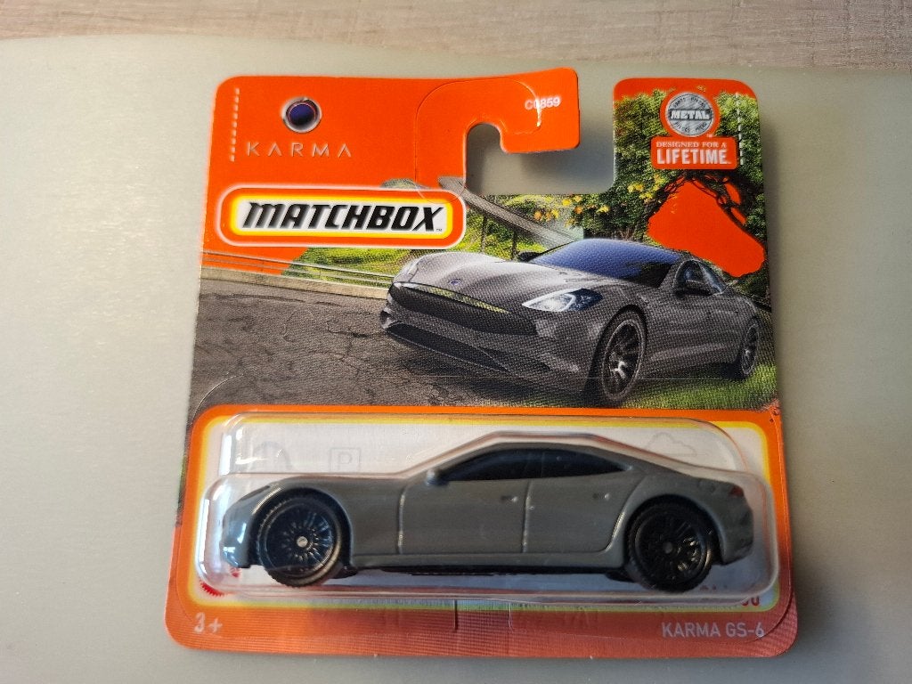 Matchbox 91 - Karma GS-6 [grijs] 1/60 MIB, Ophalen of Verzenden, Nieuw, Auto