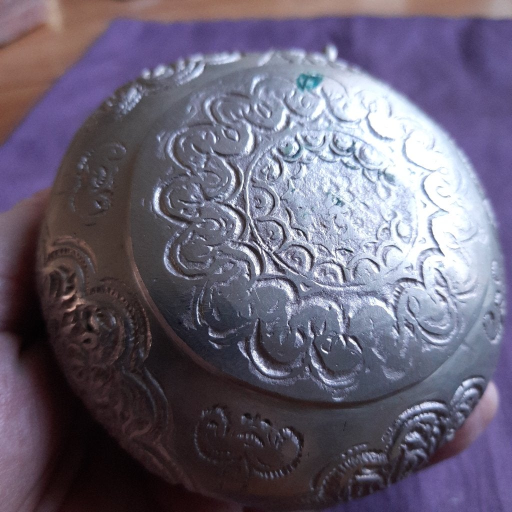 Grote Sirih Doos Sumatra Indonesië, Zilver, Verzenden, Doos, Overige materialen