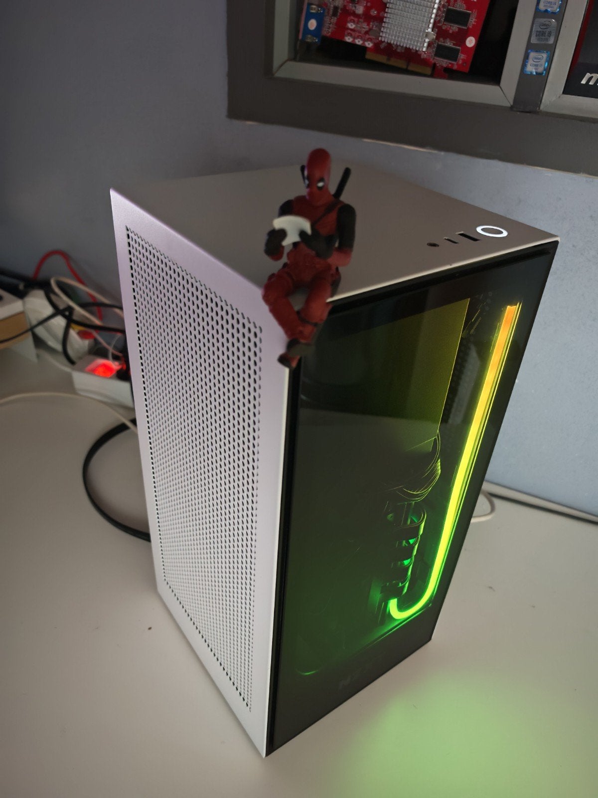 MINI RGB GAME PC - INTEL I9 - RTX 4060 - 32 GB - 1TB - WIN11, Ophalen, Kapoen PC Gaming, 32 GB, Intel Core i9 10900K