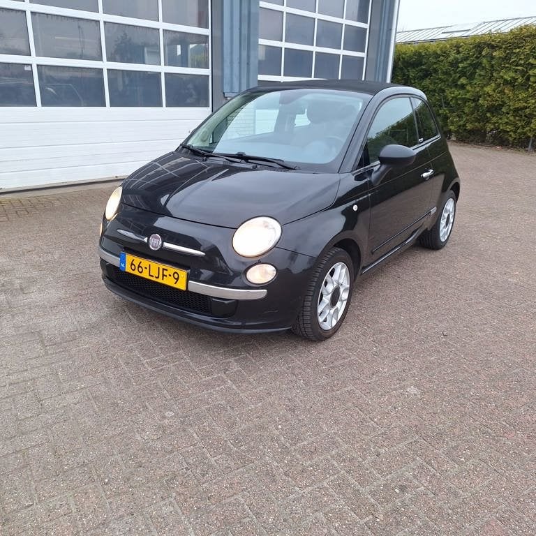 Fiat 500 C 1.2 Lounge Nu voor 3250,-, Auto's, Fiat, Euro 5, Gebruikt, Cabriolet, Leder en Stof