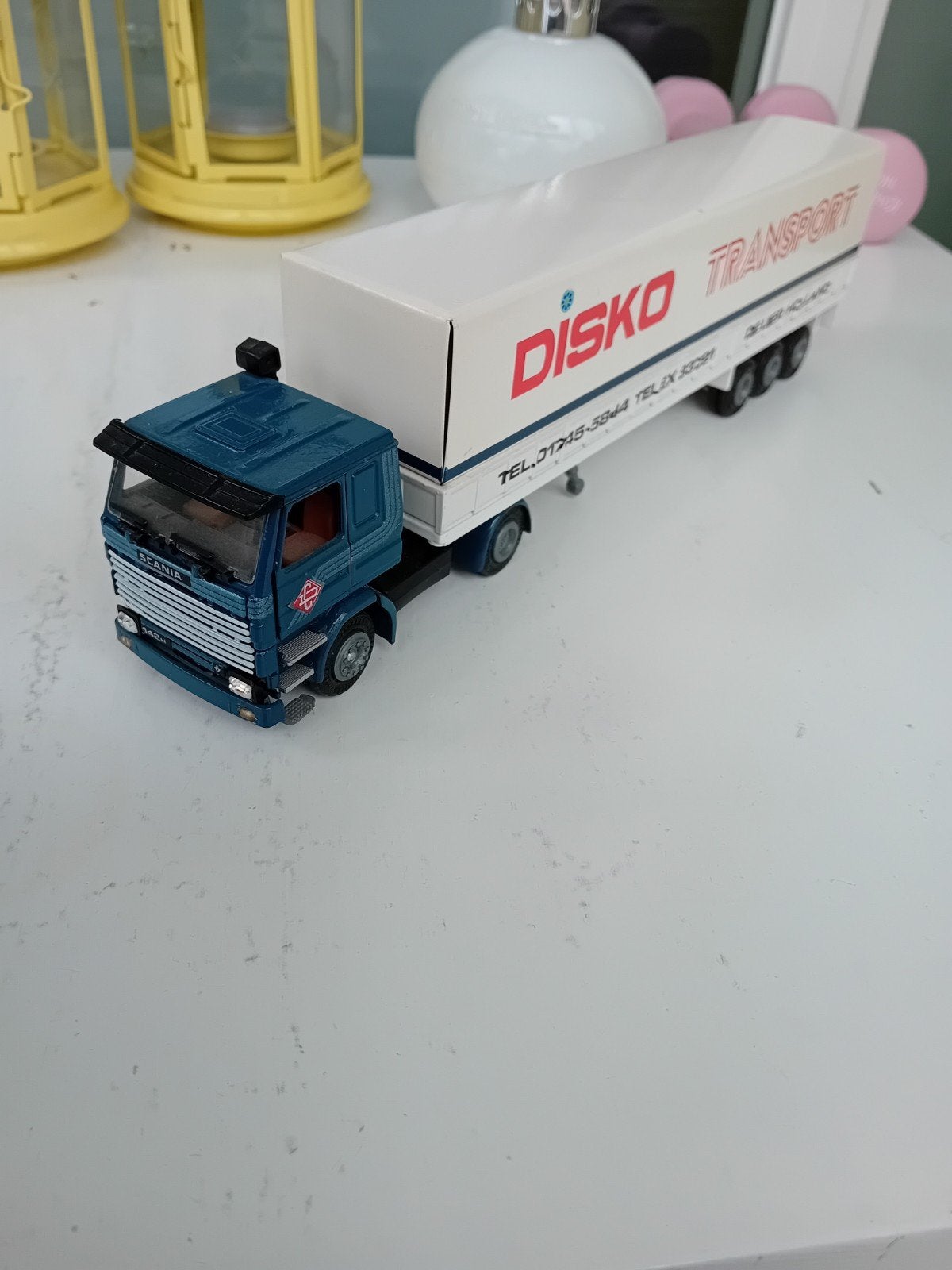 Scania 142 H V8 Disko Transport De Lier., Ophalen of Verzenden, Zo goed als nieuw, Bus of Vrachtwagen, Tekno