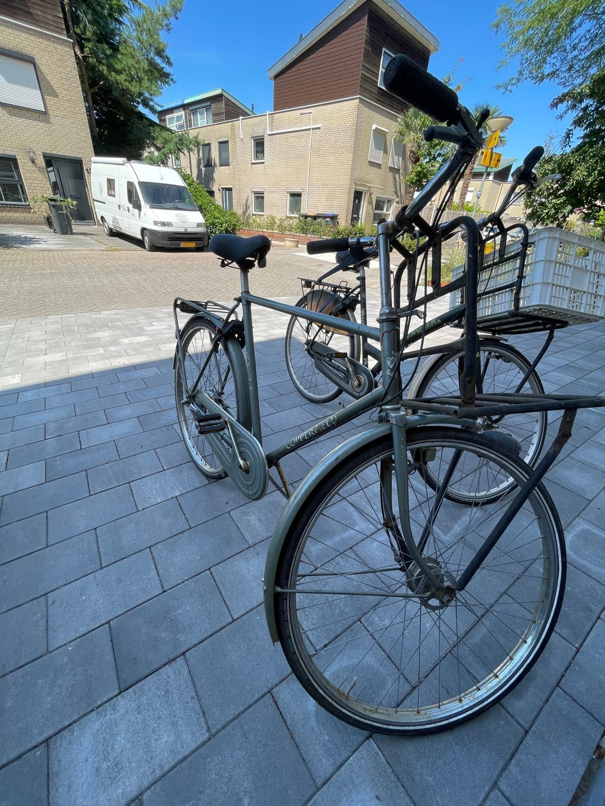 Batavus Padova incl. Krat en Coperfield herenfiets, Ophalen, Gebruikt