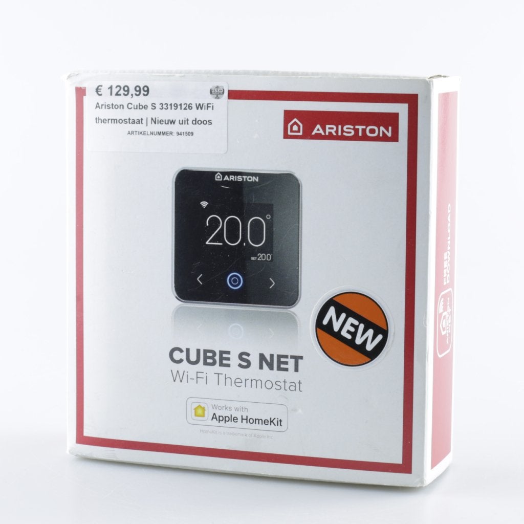 Ariston Cube S 3319126 WiFi thermostaat | Nieuw uit doos, Flex Ltd., Gebruikt, https://flex.com/contact-us, Nobelstraat 10, 5807 GA Oostrum LB, Limburg, Nederland