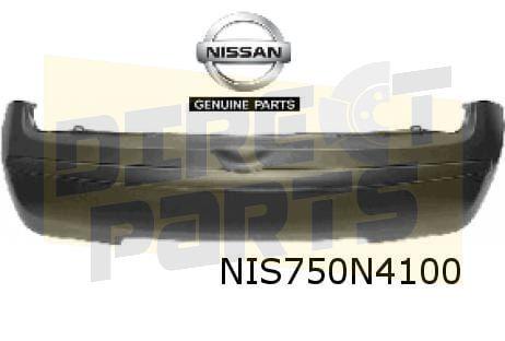 Nissan Micra K12 (6/05-) achterbumper (te spuiten) Origineel, -, Verzenden, -, Nieuw