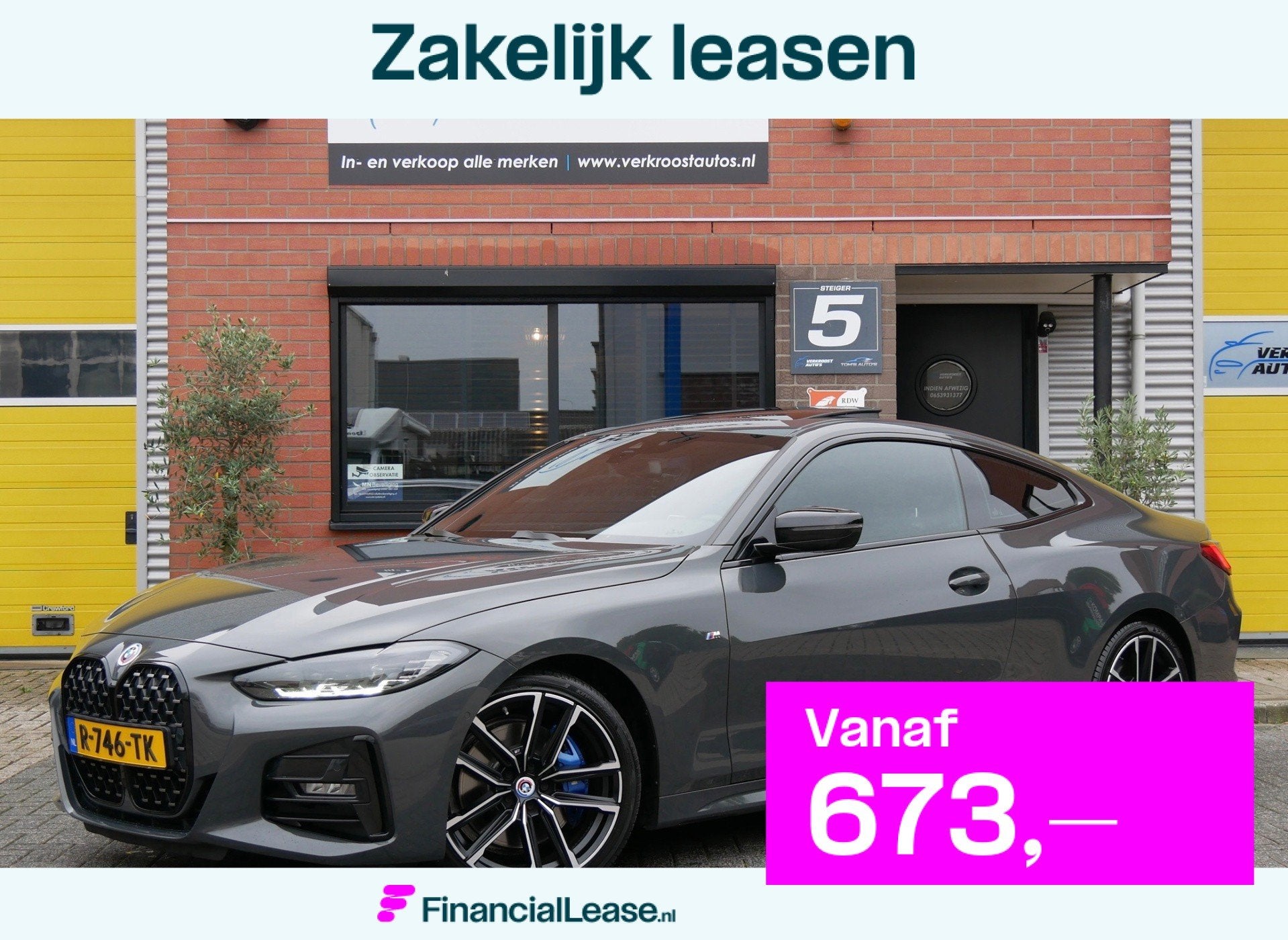 BMW 4-serie Coupé 420i High Executive. m sport. camera. sch, Automaat, Achterwielaandrijving, Gebruikt, 4 stoelen