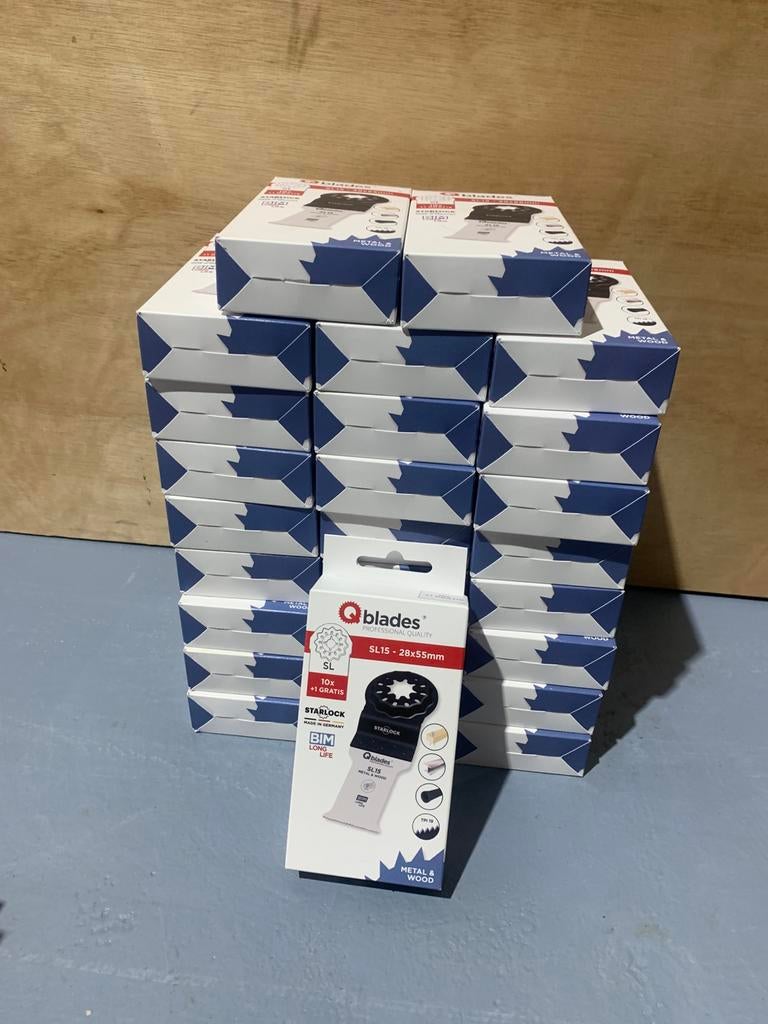 Qblades zaagbladen set 10+1 ACTIE starlock, Qblades, Nieuw, Ophalen of Verzenden, Minder dan 600 watt