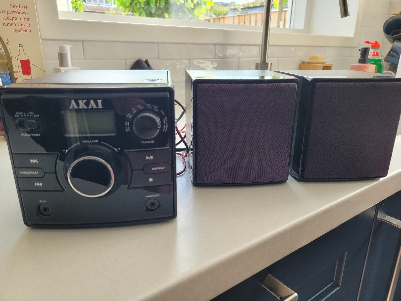 Akai setje., Ophalen, Gebruikt, Overige typen, Met cd-speler