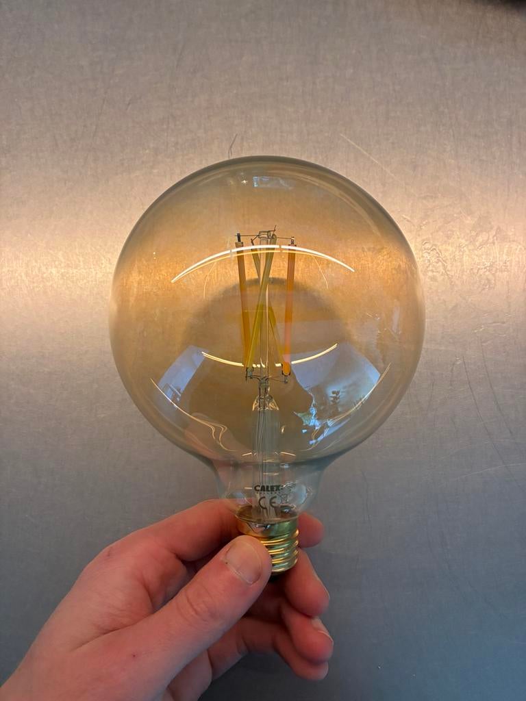 Calex Smart LED Filament lamp 12,5cm fitting E27, Led-lamp, Minder dan 30 watt, Zo goed als nieuw, Tijdloos